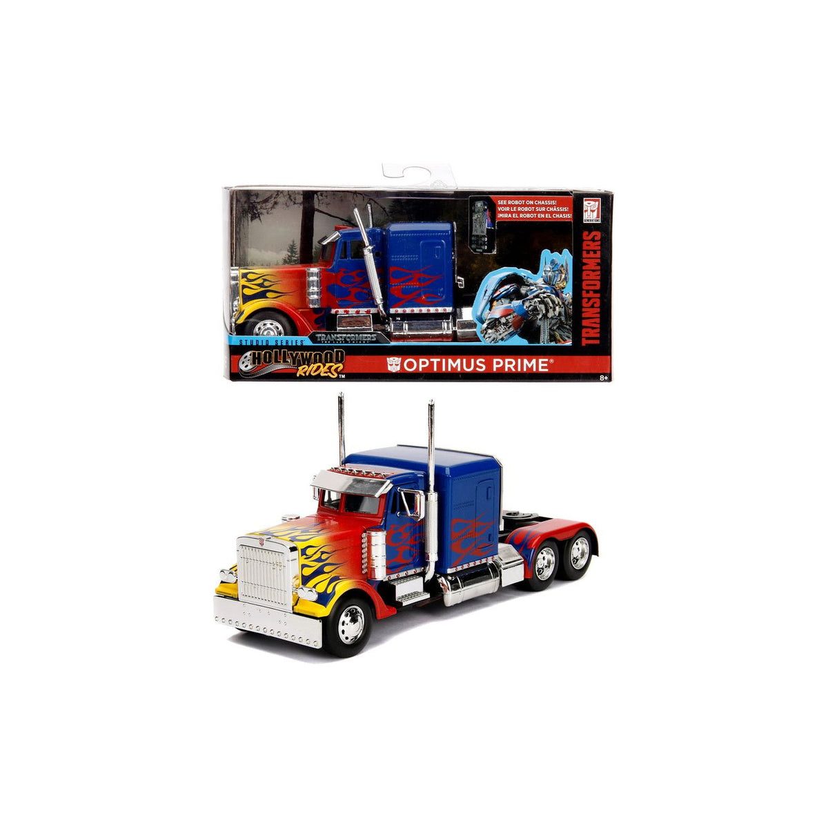 Jada Toys Transformers Masinuta Metalica Transformers T1 Optimus Prime