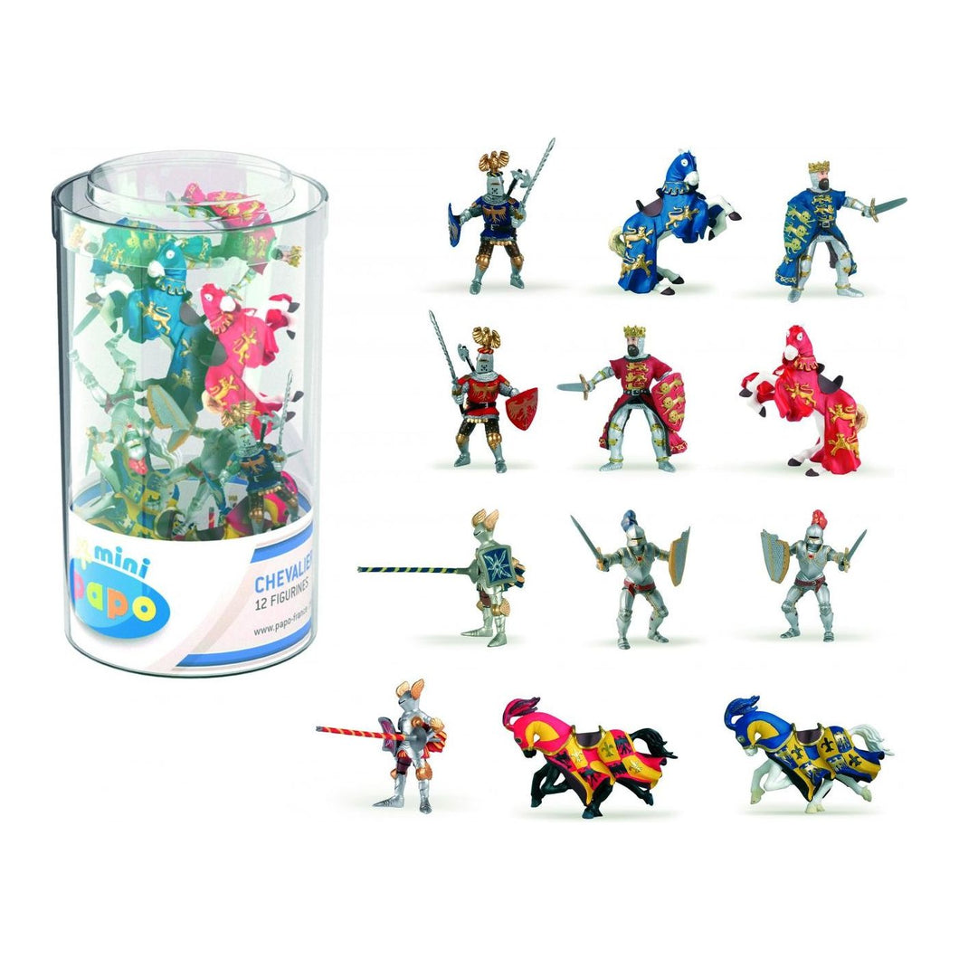 Papo Figurina Set Mini Cavaleri 12 Piese