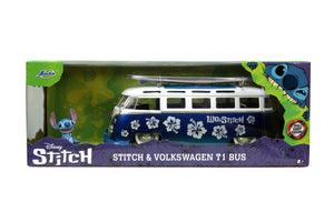 Jada Toys Autobuz Metalic si Figurina Stitch