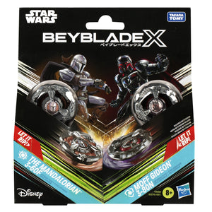 Beyblade X Star Wars Pachet Duo The Mandalorian 3-60F si Moff Gideon 3-80N