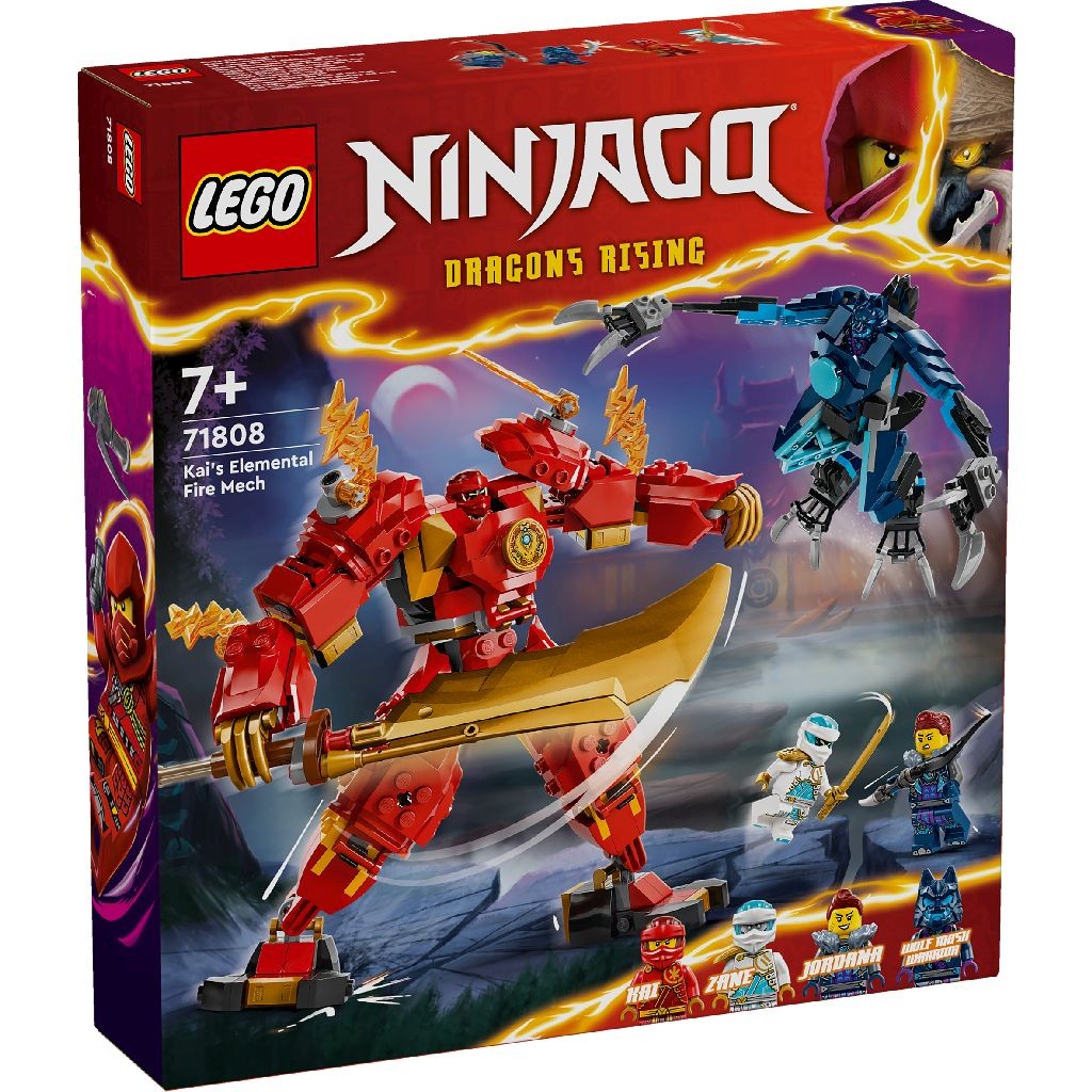 Lego Ninjago Robotul Stihie de Foc Al lui Kai