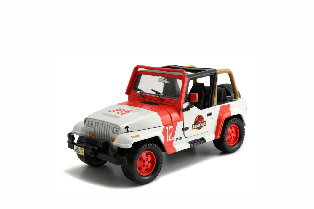 Jada Toys Masinuta Metalica Jurassic World 1992 Jeep Wrangler