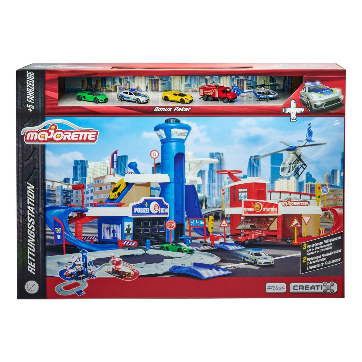 Majorette Creatix Set Sectiile de Salvare