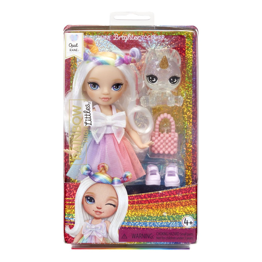 Rainbow High Littles Papusa Opal Raine