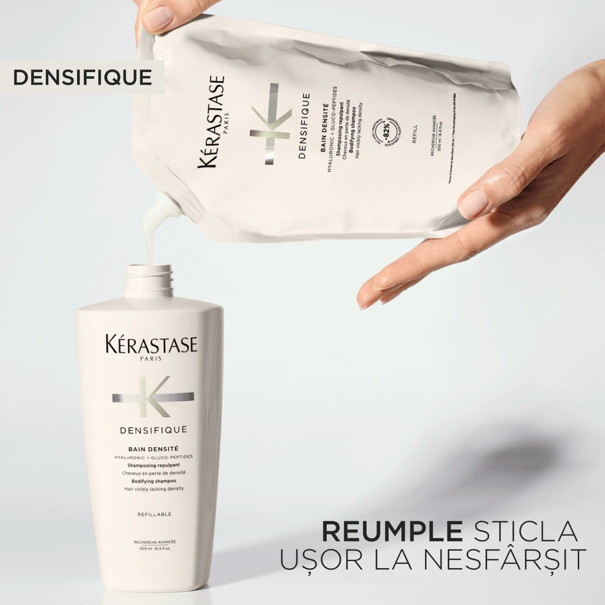 Kérastase Densifique Bain Densite - Sampon Densificator Rezerva 500ml - Beauty Lounge