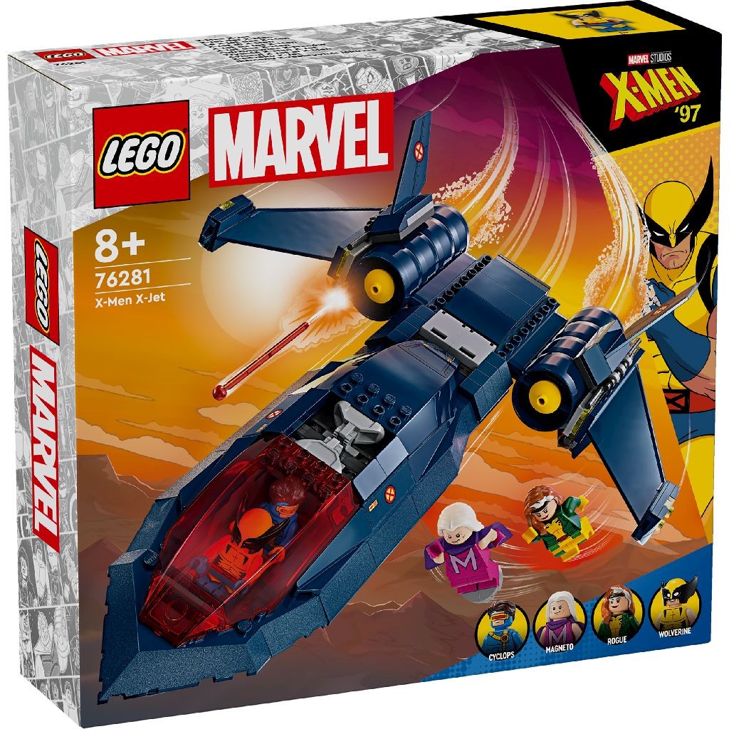 Lego Marvel Super Heroes Avionul X Jet Al X Men