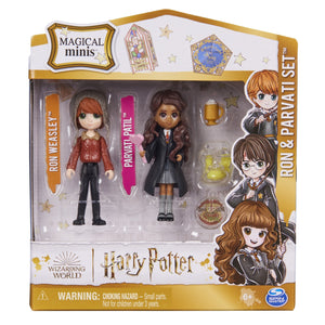 Harry Potter Wizarding World Magical Minis Set 2 Figurine Ron si Parvati