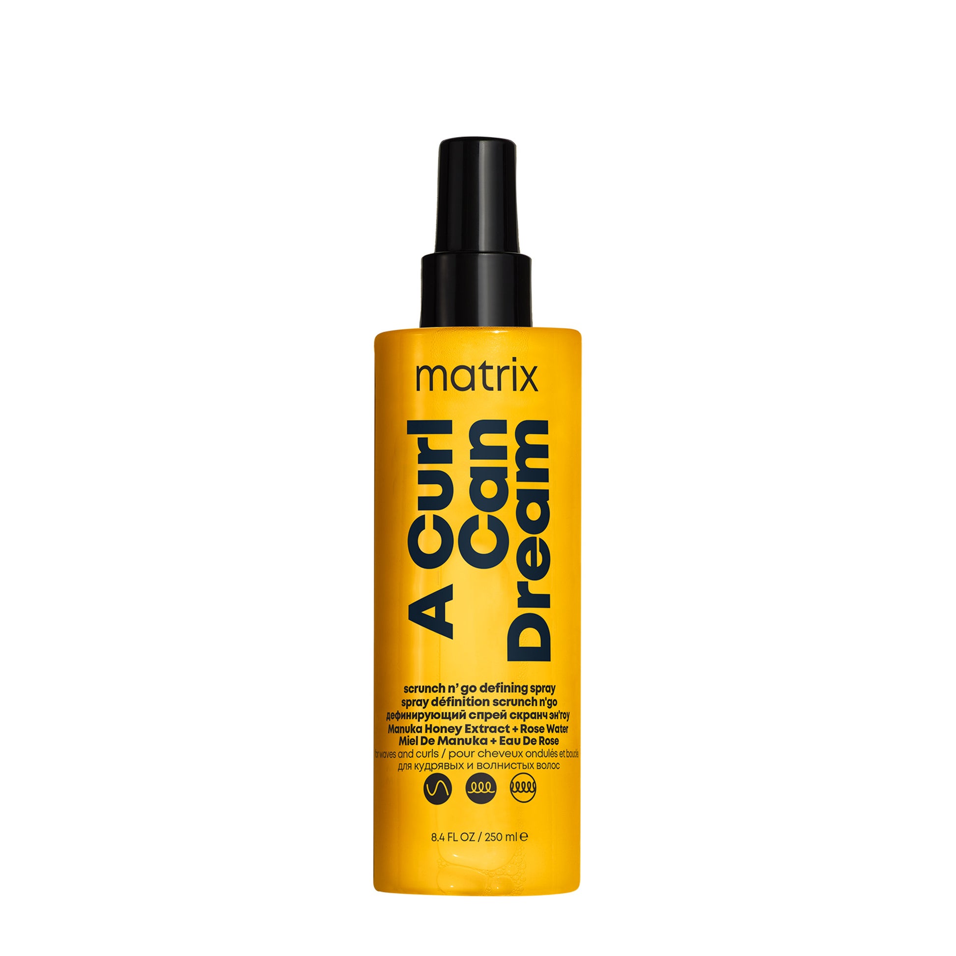 Matrix A Curl Can Dream Scrunch N'Go - Spray Leave-In Pentru Par Cret 250ml - Beauty Lounge