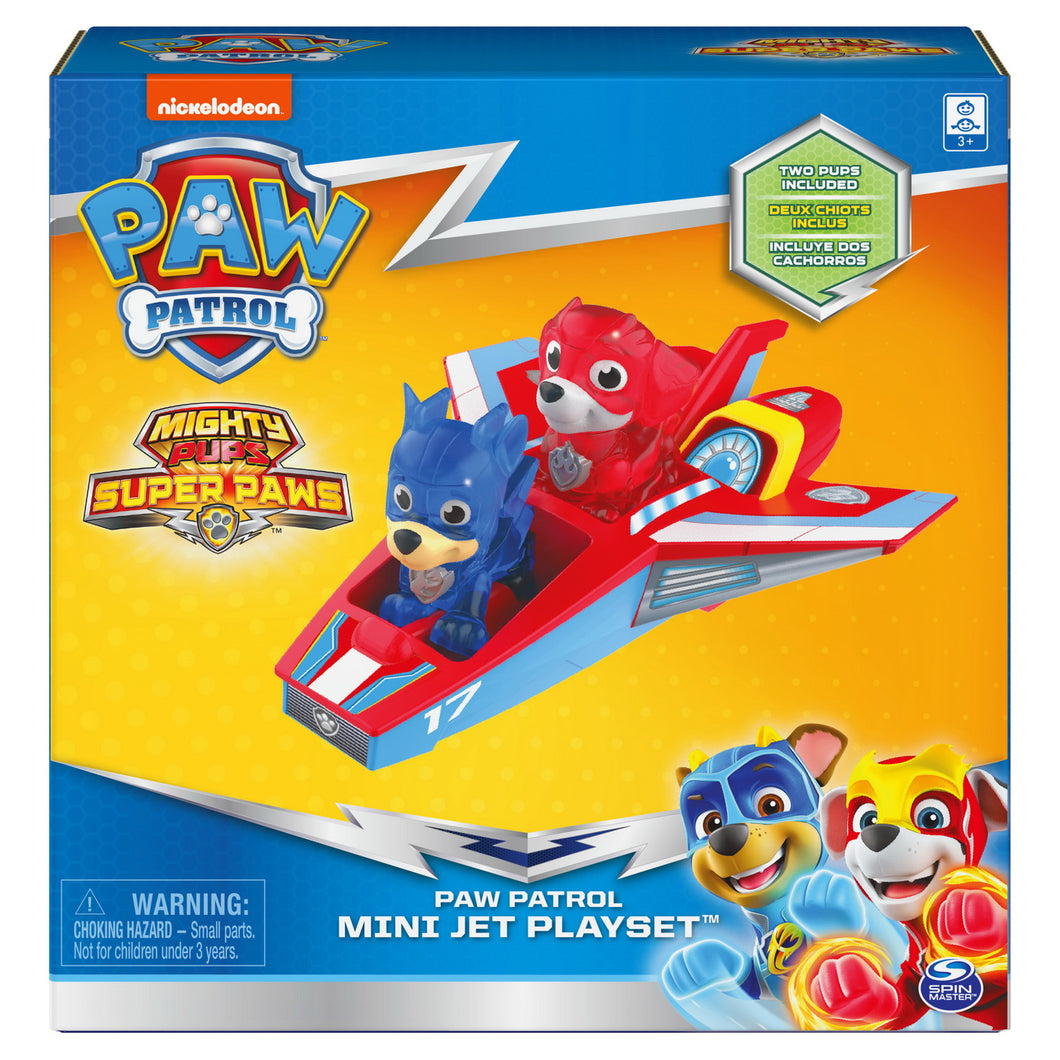 Paw Patrol Avion cu Figurinele Chase si Marshall