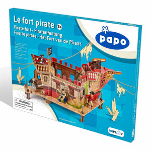 Papo Pirati si Corsari Figurina Puzzle 3D Corabie Pirati