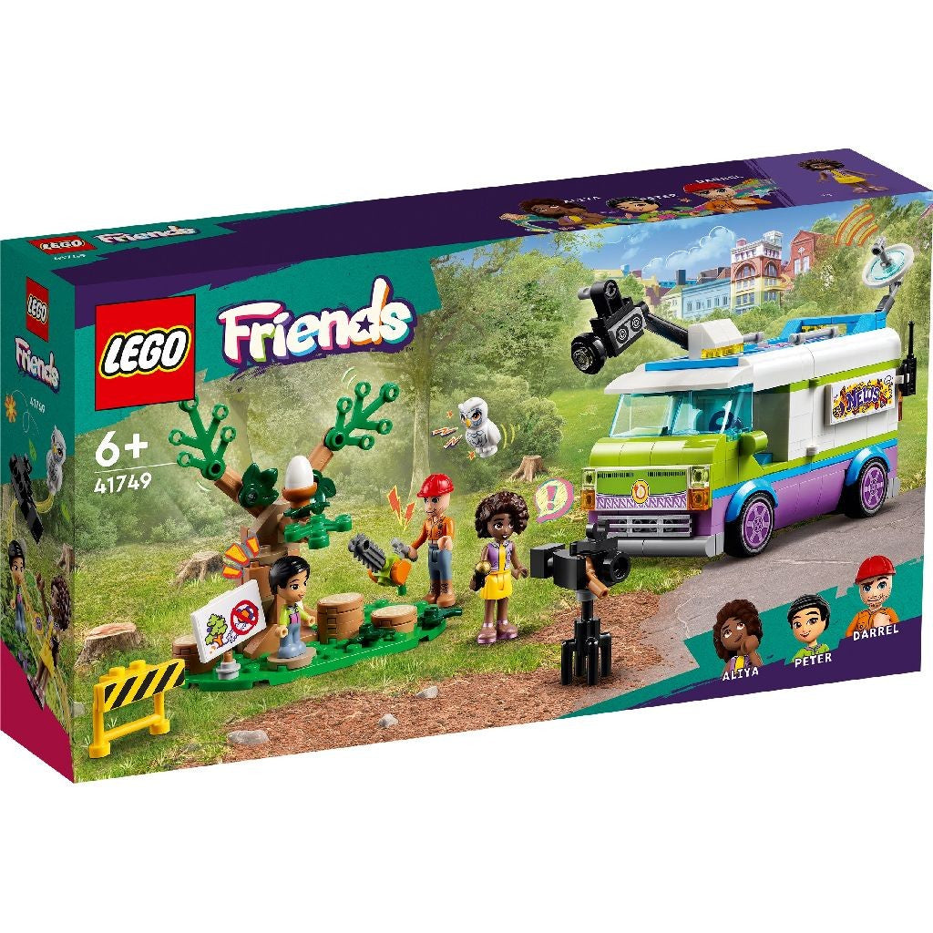 Lego Friends Studioul Mobil de Stiri