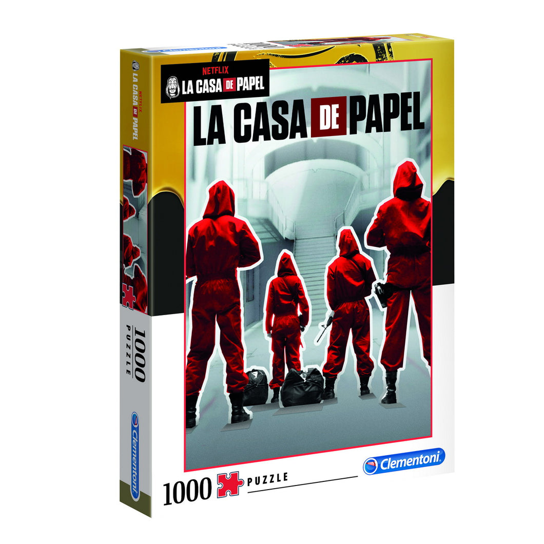 Clementoni Puzzle la Casa de Papel 1000 de Piese Clementoni