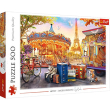 Încarcă imaginea în Galerie, Trfl Puzzle 500 Piese - Sarbatoare in Paris

