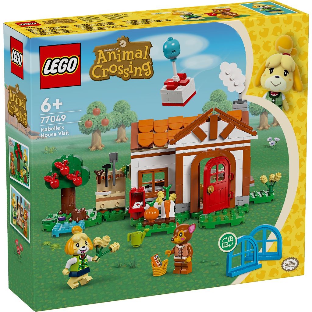 Lego Animal Crossing Isabelle Vine in Vizita