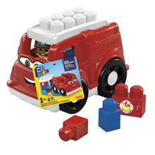 Încarcă imaginea în Galerie, Mega Bloks First Builders Vehicul Freddy Firetruck
