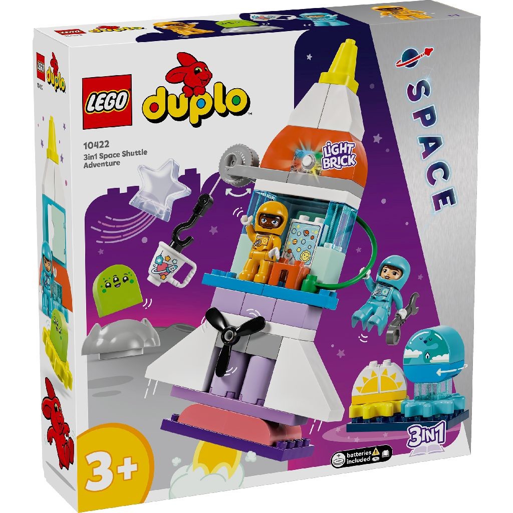 Lego Duplo Aventura cu Naveta Spatiala 3 in 1