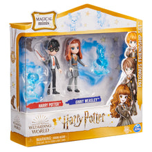 Încarcă imaginea în Galerie, Harry Potter Wizarding World Magical Set 2 Figurine Harry Potter si Ginny Weasley
