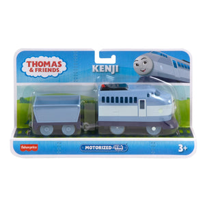 Fisher Price Thomas Locomotiva Motorizata Kenji cu Vagon