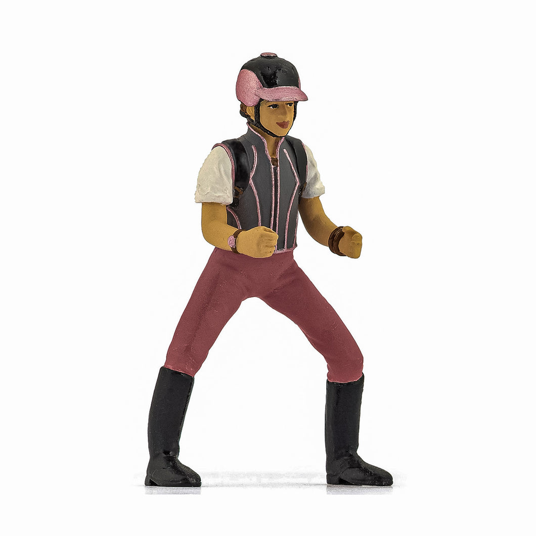 Papo Rase de Cai si Ponei Figurina Calareata Tanara Moderna