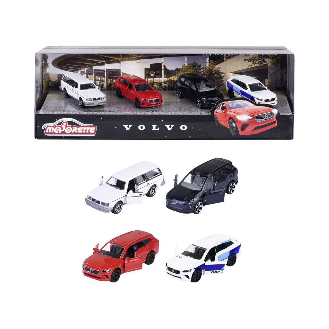 Majorette Premium Cars Set 4 Masini Volvo V90