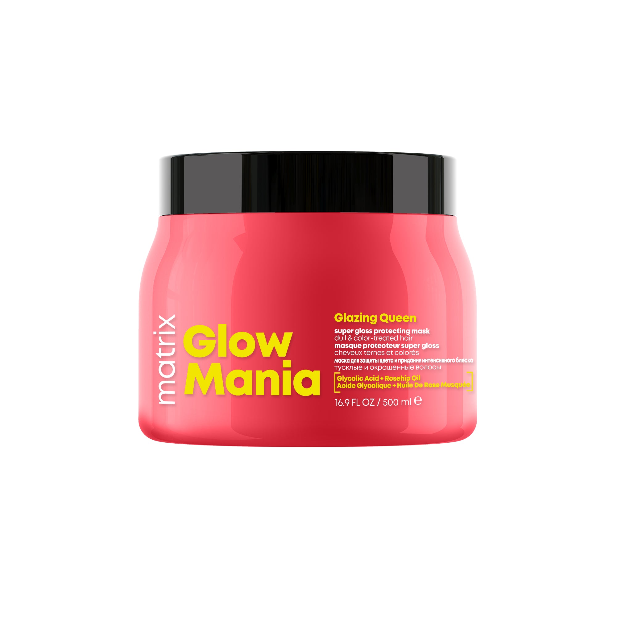 Matrix Glow Mania Mask 500ml - Masca Pentru Mentinerea Culorii si Stralucire