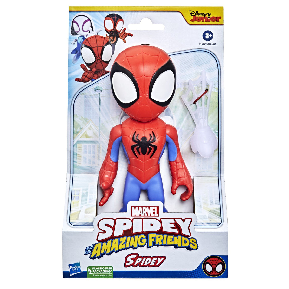 Spider-Man Spidey Prietenii Extraordinari Figurina Supradimensionata 22.8cm - Beauty Lounge