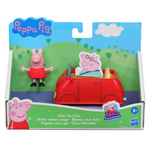 Încarcă imaginea în Galerie, Peppa Pig Vehicul cu Figurina Micuta Masina Rosie
