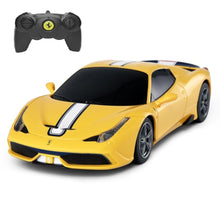 Încarcă imaginea în Galerie, Rastar Masina cu Telecomanda Ferrari 458 Speciale a Galben
