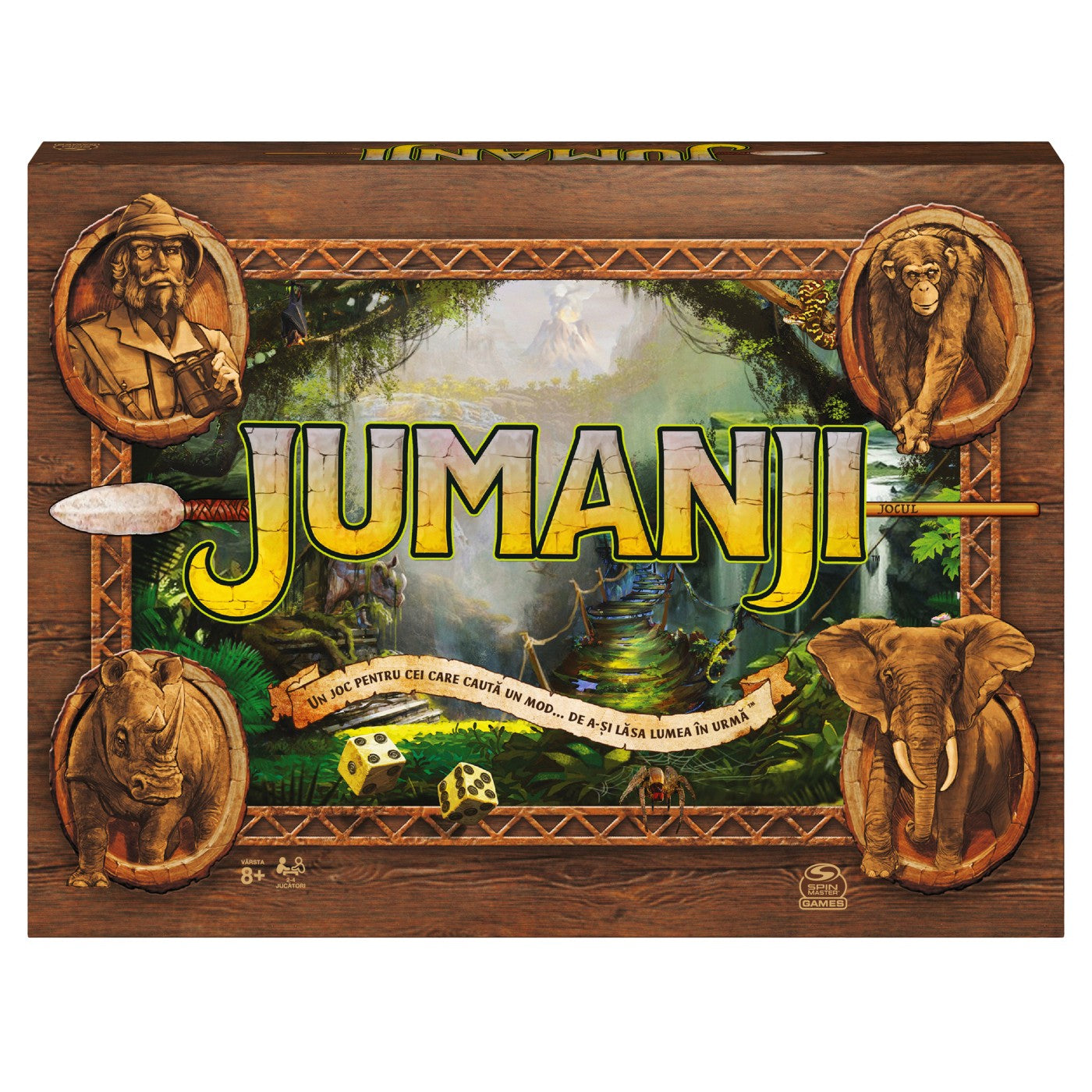 Joc Jumanji in Limba Romana