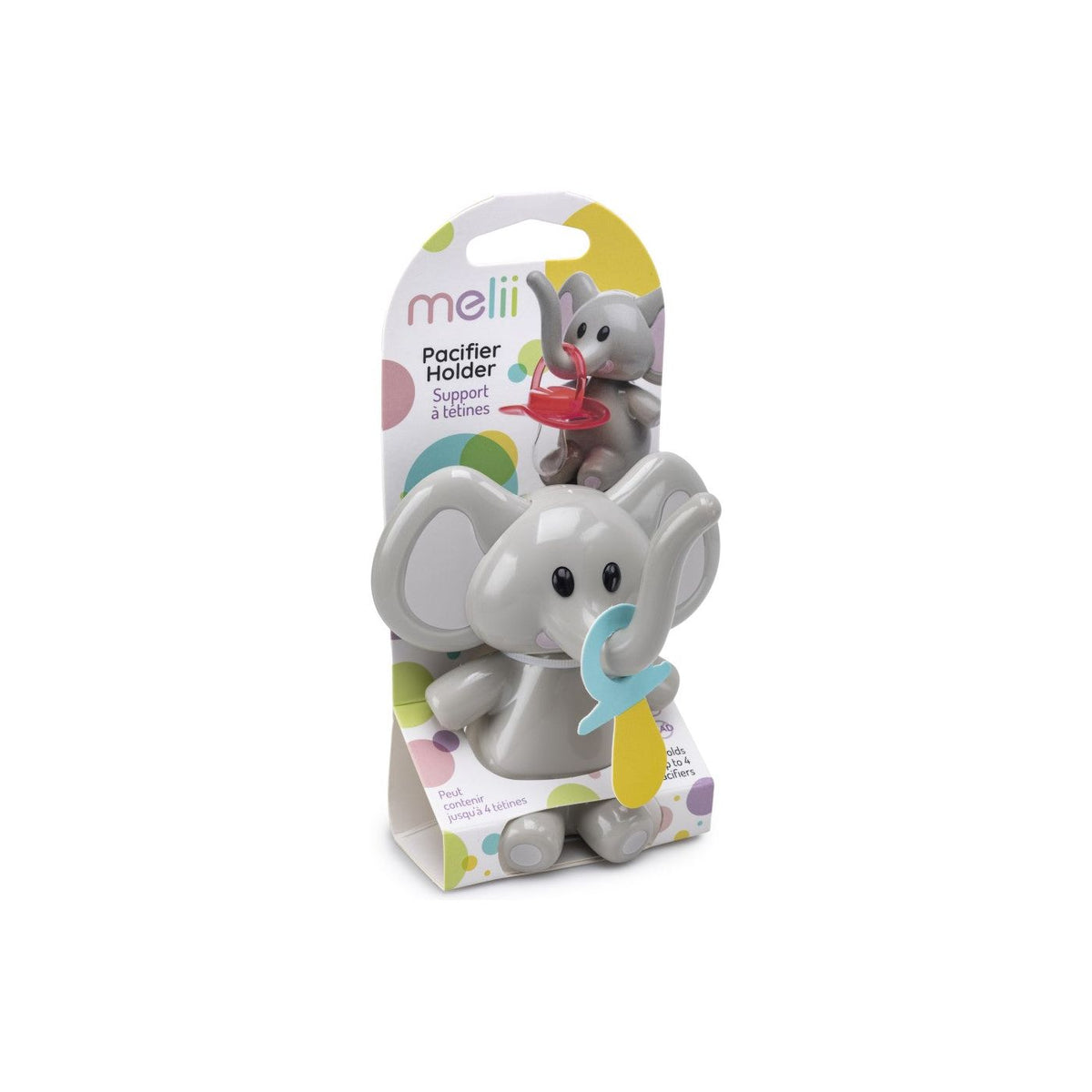 Melii Suport Pentru Depozitare Suzeta Elefant Blue
