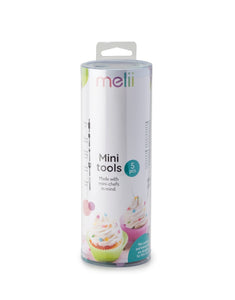 Melii Set 5 Piese Mini Ustensile Baking Colorate