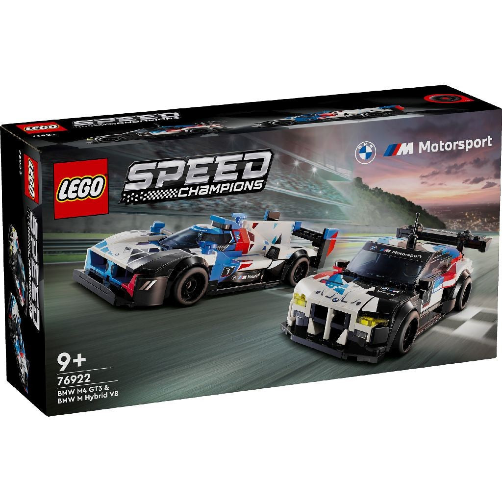 Lego Speed Champions Masini de Curse Bmw M4 GT3 si BMW M Hybrid V8