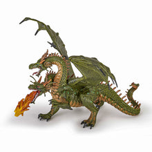 Încarcă imaginea în Galerie, Papo Personaje Medievale Fantastice Figurina Dragon cu 2 Capete
