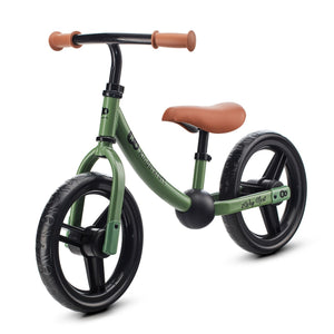 Kinderkraft Bicicleta Fara Pedale - 2Way Next Portocaliu 12Inch Light Green