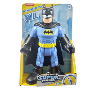 Fisher Price DC Super Friends Imaginext Batman Xl cu Costum Albastru