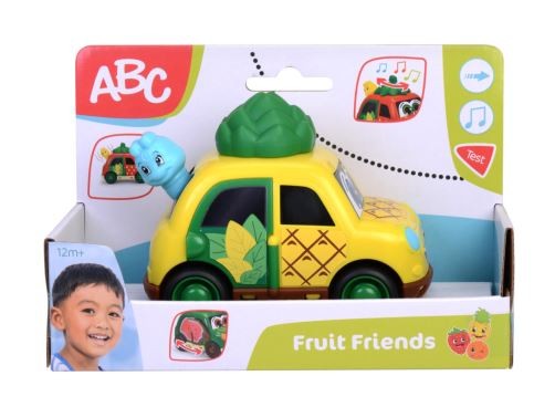 Simba Baby ABC Fruit Friends Masinuta Ananas 12cm