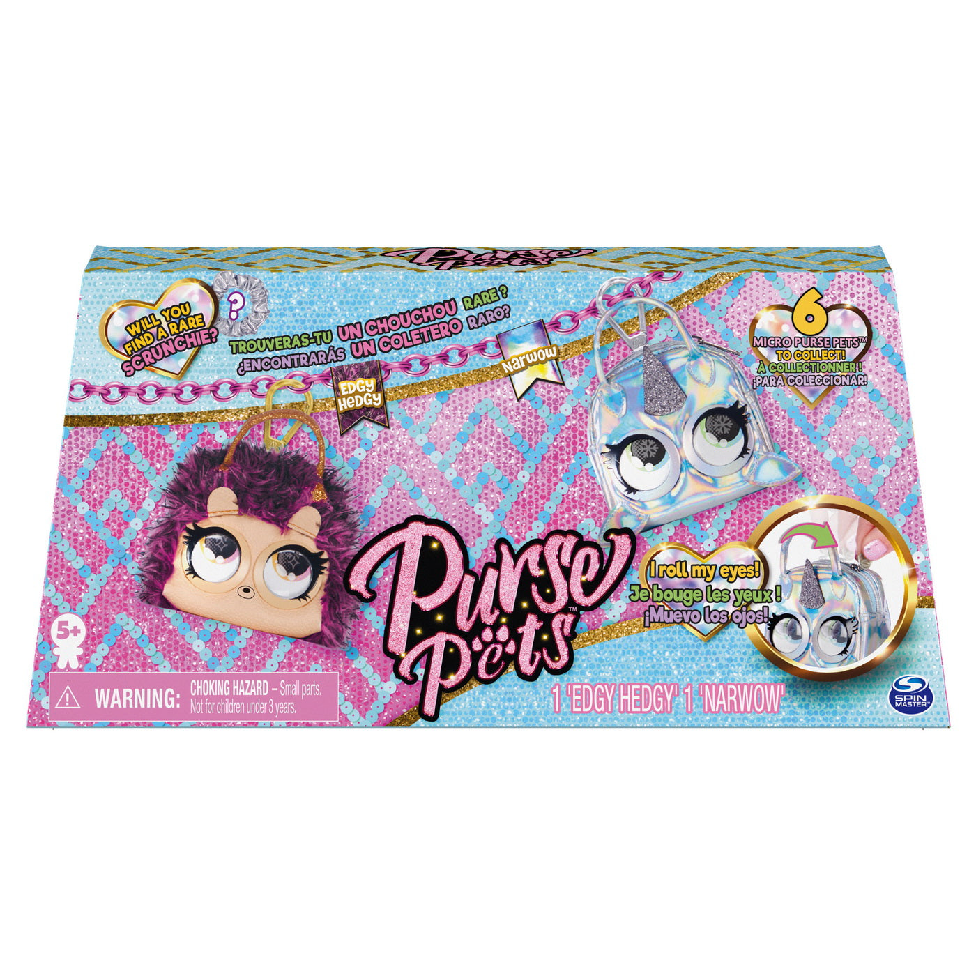 Purse Pets Gentute Micro Edgy Hedgy si Narwow