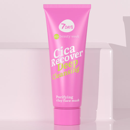 7DAYS Masca Argila Faciala Cica Recover Purifianta 80ml - Pentru Ten Gras
