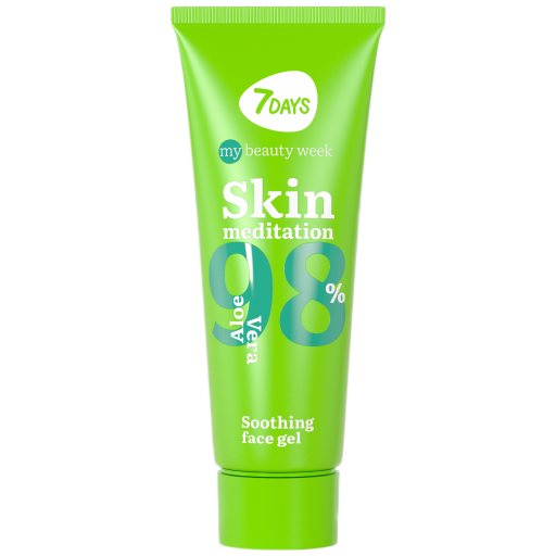 7DAYS Gel Facial My Beauty Week Skin Meditation Calmant 80ml - Calmeaza Inflamatiile