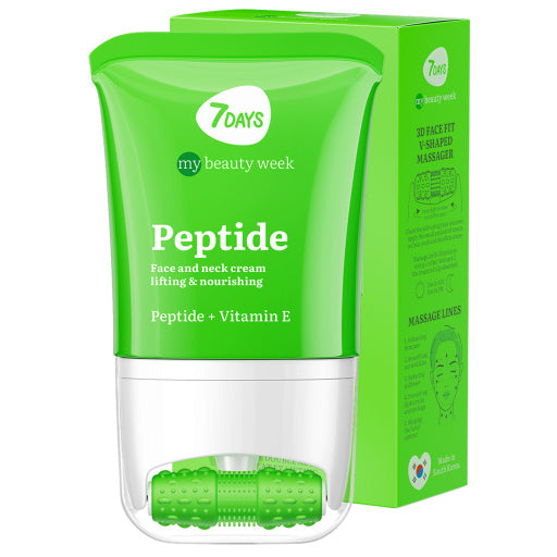 7DAYS Crema Faciala si Gat Lifting Peptide Massager 80ml - Crema Pentru Lifting