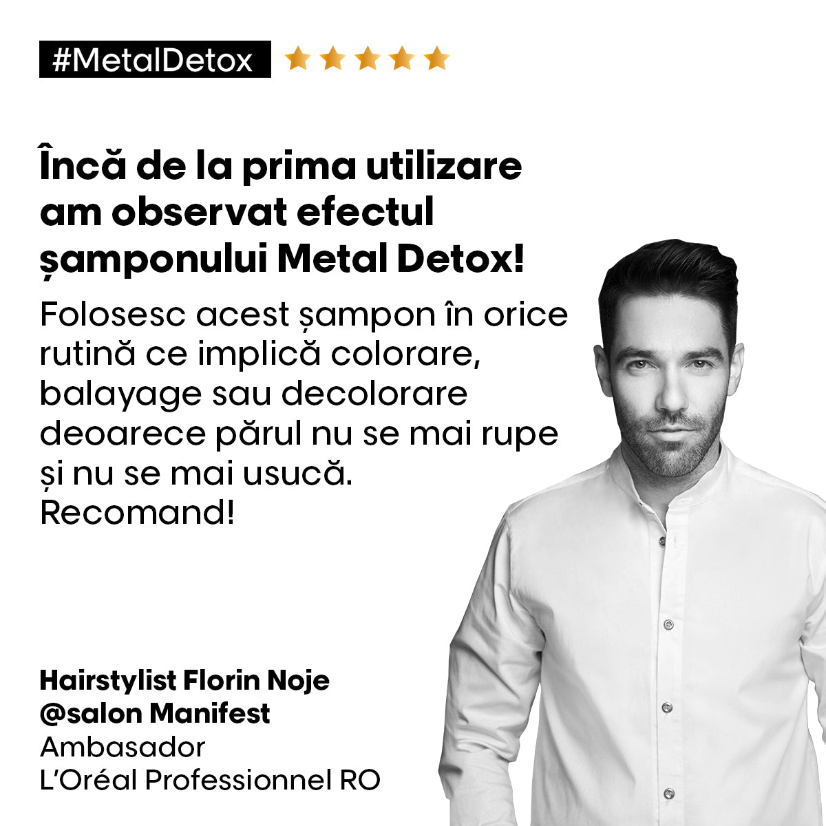 L'Oreal Professionnel SE Metal Detox Sampon-crema 300ml - Beauty Lounge