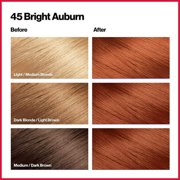 Revlon Colorsilk 45 Bright Auburn - Vopsea Permanenta