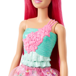 Barbie Dreamtopia Papusa Printesa cu Par Roz