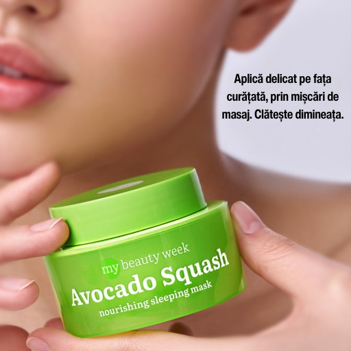 7DAYS Masca de Noapte My Beauty Week Avocado Squash Nutritiva 50ml