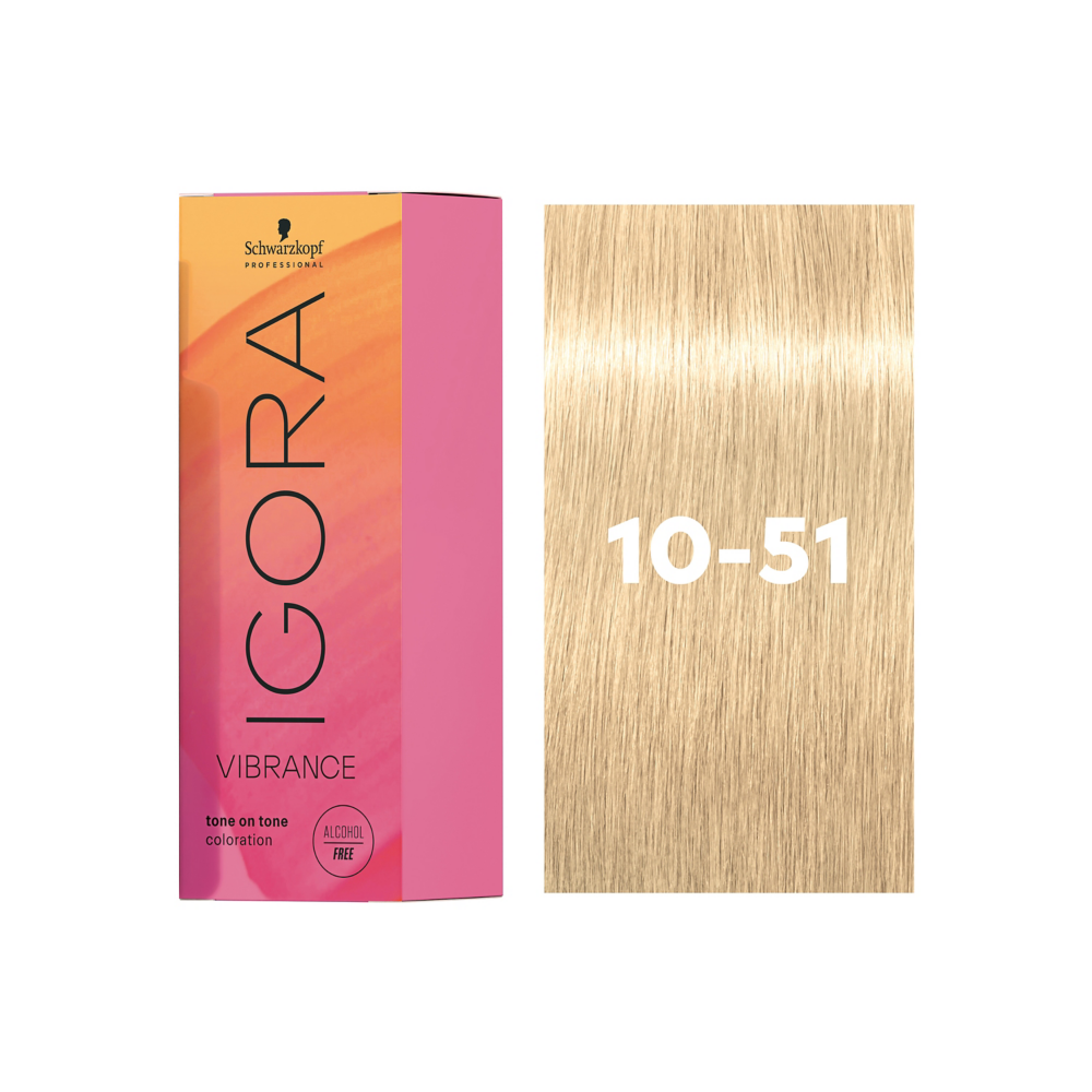 Schwarzkopf Professional Igora Vibrance 10-51 60ml - Vopsea Lichida Demi-Permanenta