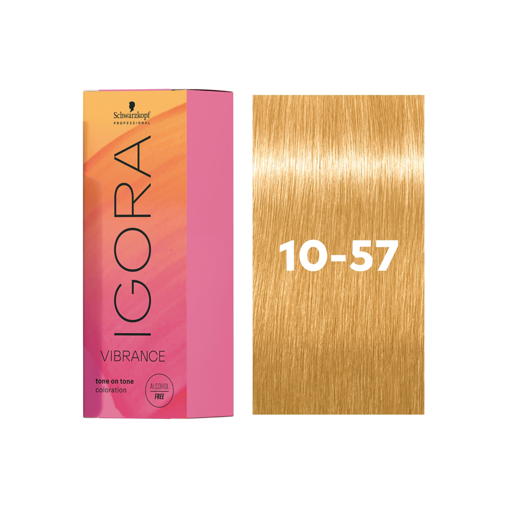 Schwarzkopf Professional Igora Vibrance 10-57 60ml - Vopsea Lichida Demi-Permanenta