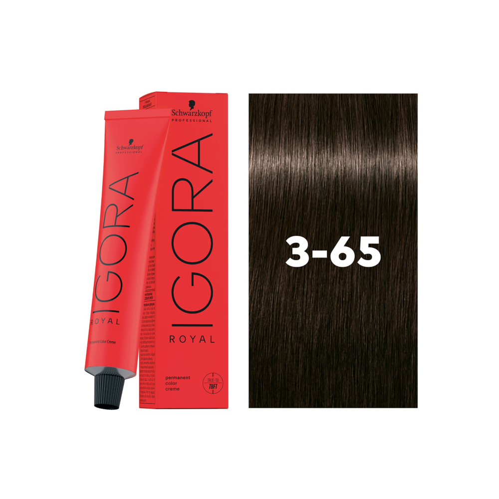 Schwarzkopf Professional Igora Royal 3-65 60ml - Vopsea Permanenta Pentru Par