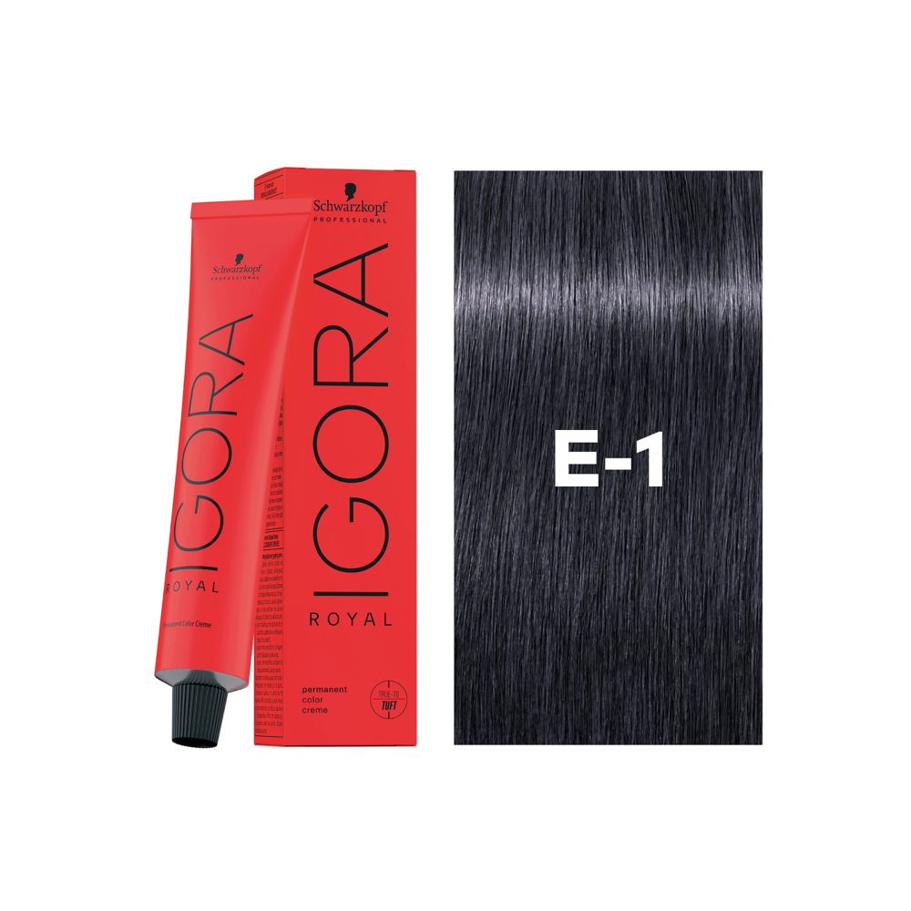 Schwarzkopf Professional Igora Royal E-1 60ml - Vopsea Permanenta Pentru Par