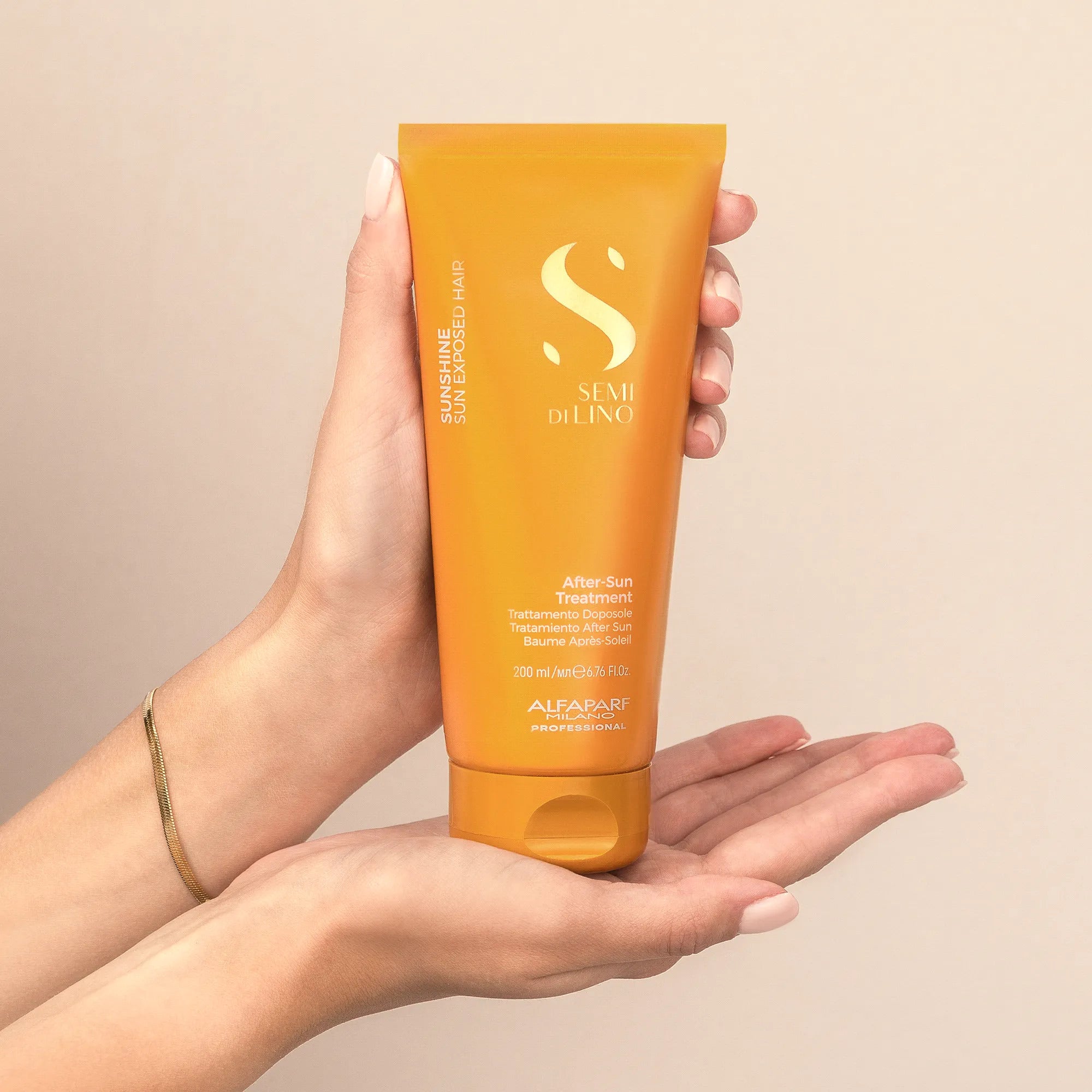 Alfaparf Milano Semi Di Lino Sunshine Treatment 200ml - Tratament Hranitor