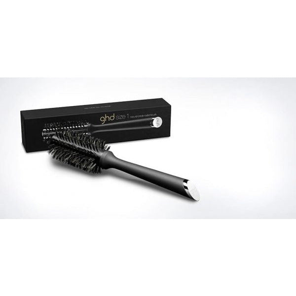 GHD Natural Bristle Radial Barrel Brush Size 1  28mm - Perie pentru Par